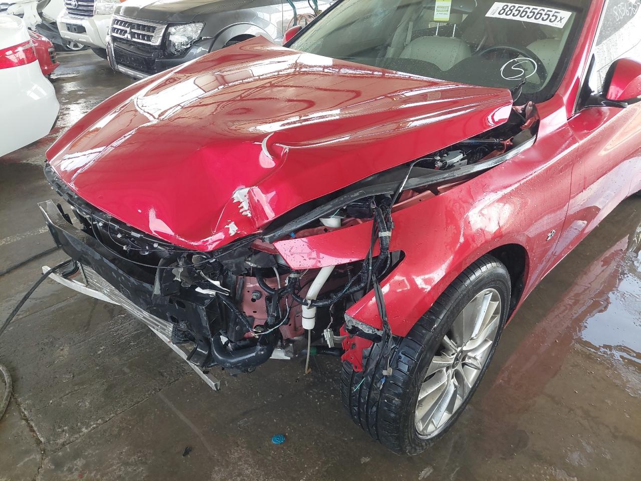 JN1CV7AP6KM400338 - 2019 Infiniti Q50 Red Sport 400 - #88565655