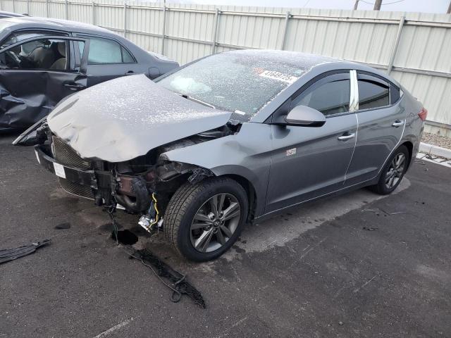  HYUNDAI ELANTRA 2018 Сірий