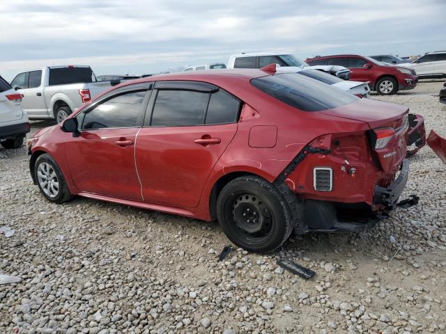  TOYOTA COROLLA 2021 Czerwony