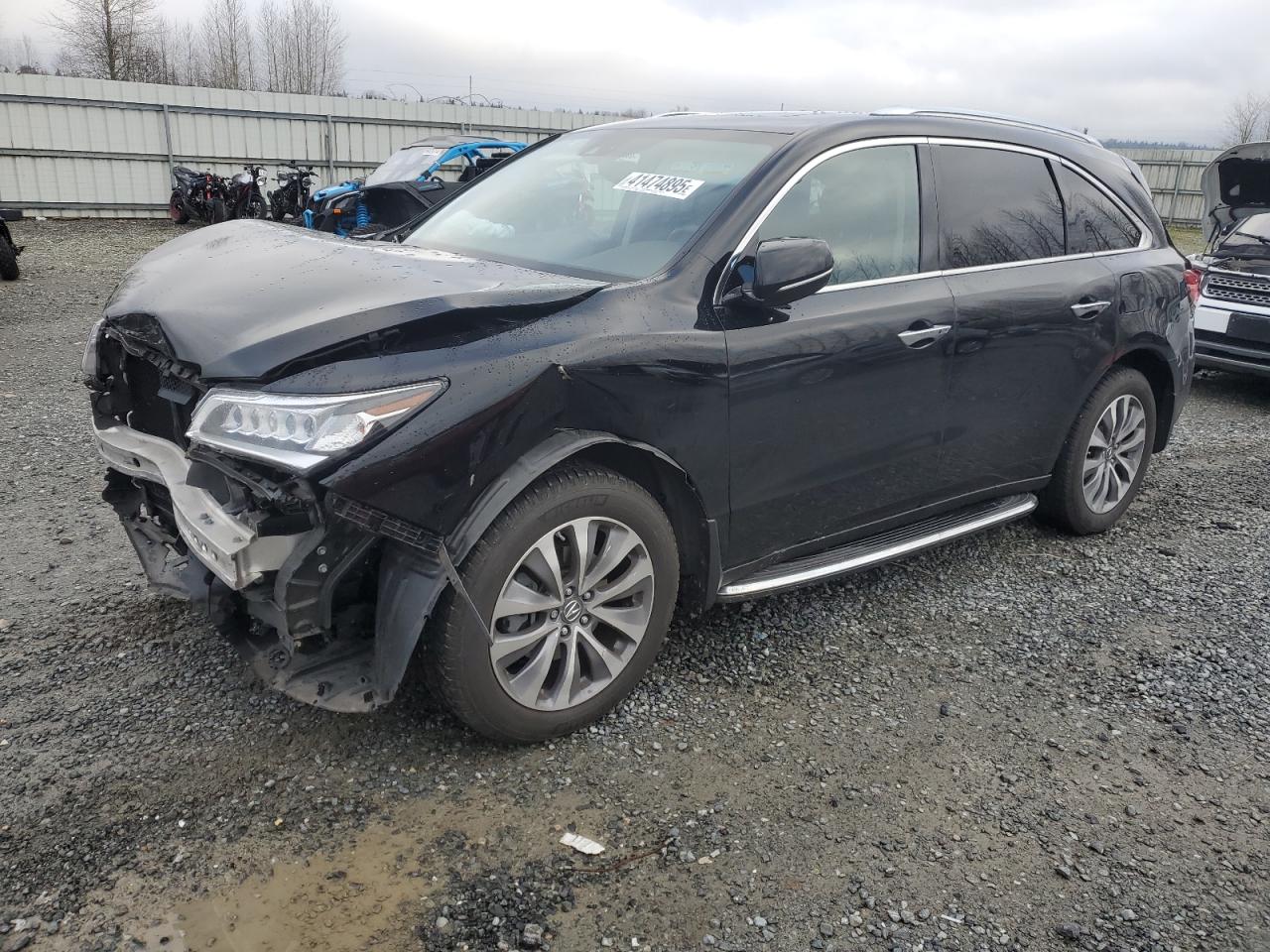 VIN 5FRYD4H4XFB006080 2015 ACURA MDX no.1