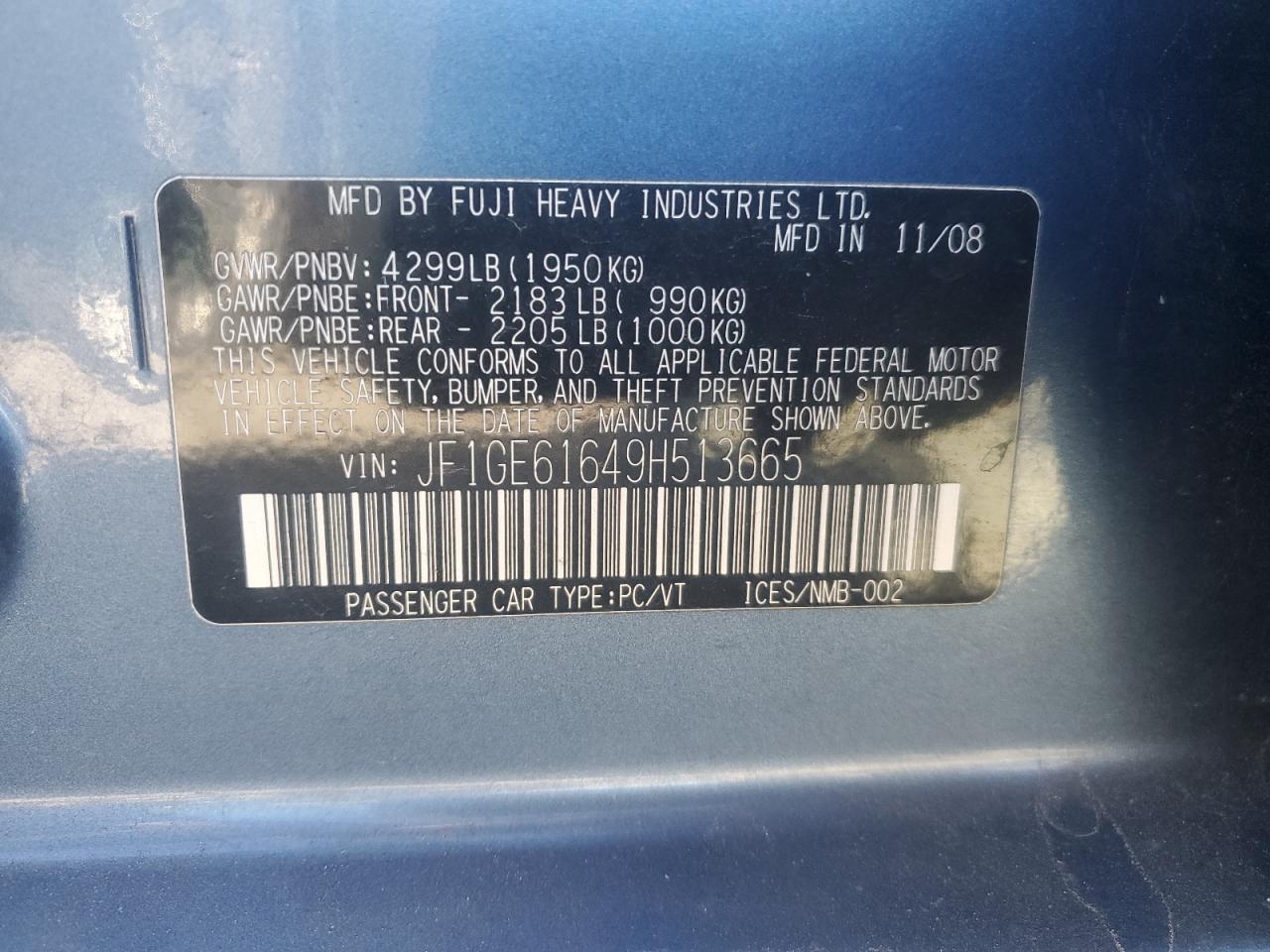 2009 Subaru Impreza - Image 12