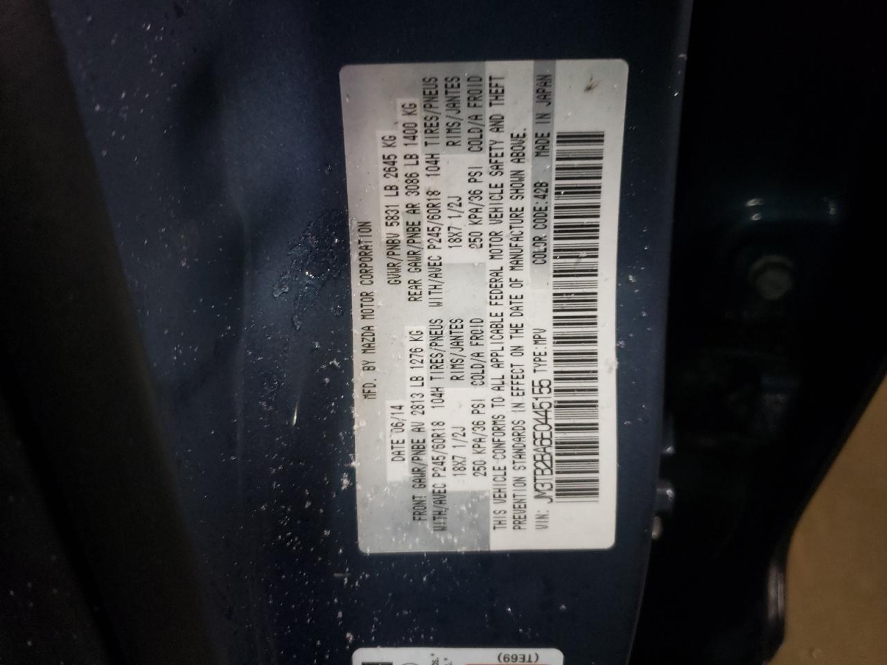 2014 Mazda CX-9 - Image 12