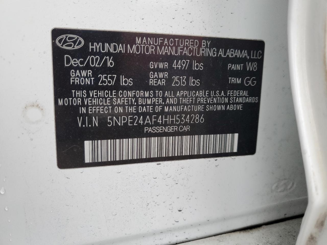 2017 Hyundai Sonata - Image 13
