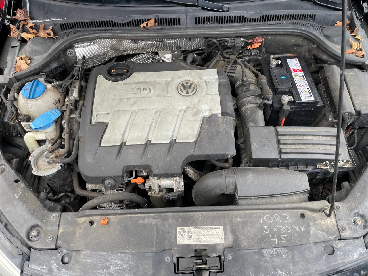 2012 Volkswagen Jetta Tdi VIN: 3VWLL7AJ6CM Lot: 88940595