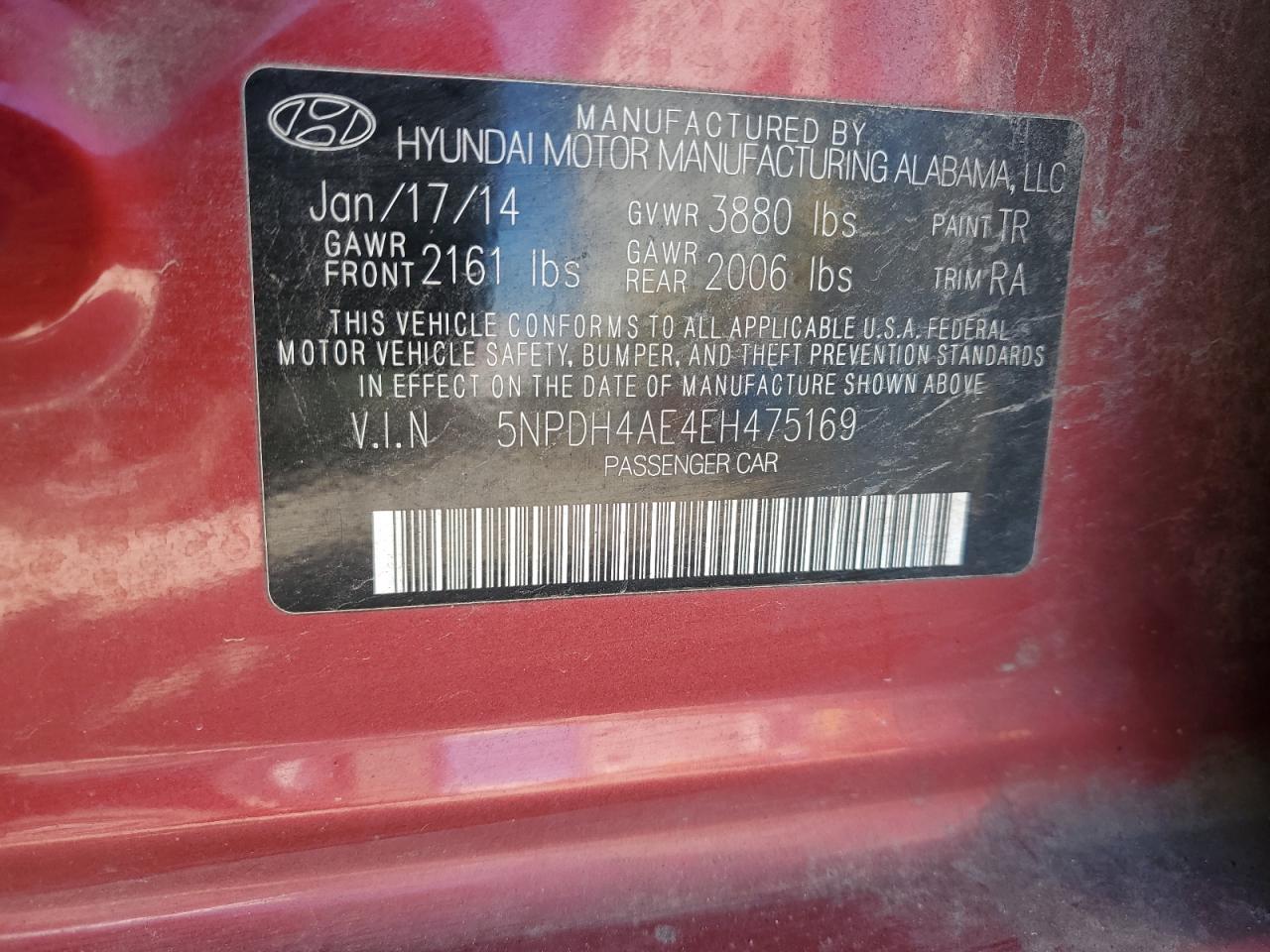 2014 Hyundai Elantra - Image 12