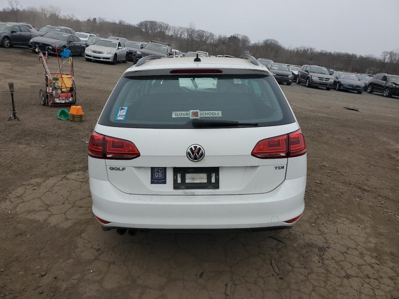 2015 Volkswagen Golf Sportwagen Tdi S VIN: 3VWFA7AU7FM505344 Lot: 87461364