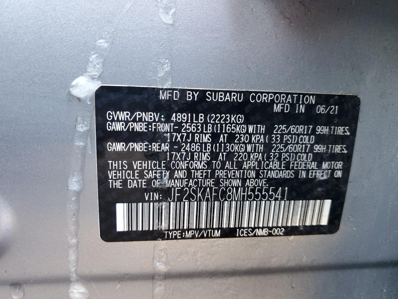 2021 Subaru Forester - Image 13