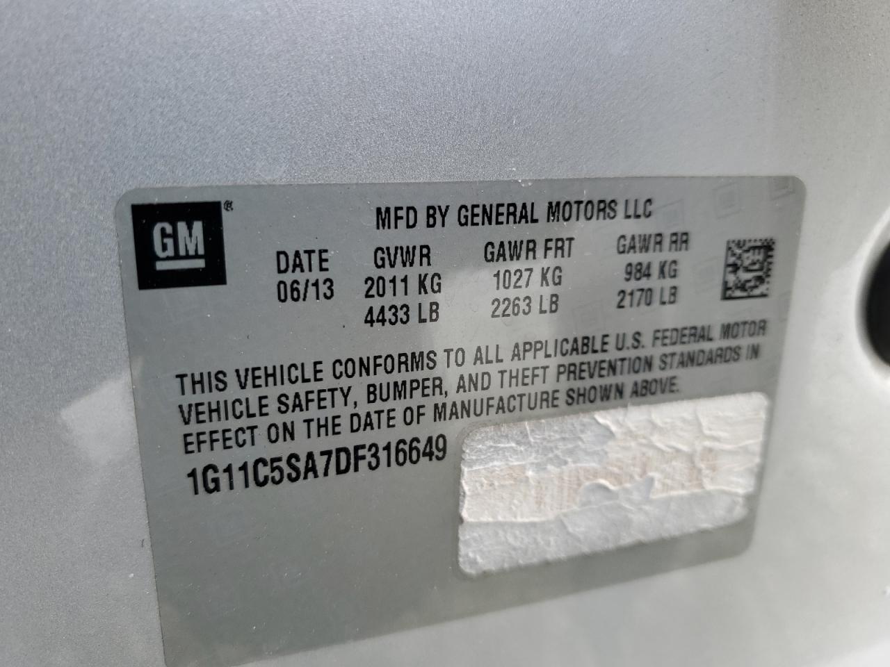2013 Chevrolet Malibu - Image 14