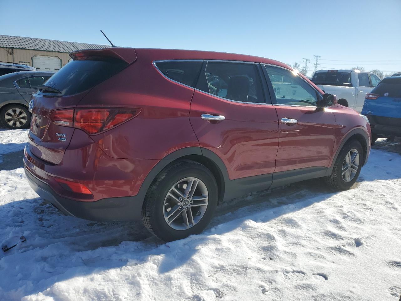 VIN 5XYZTDLB2JG540464 2018 HYUNDAI SANTA FE no.3