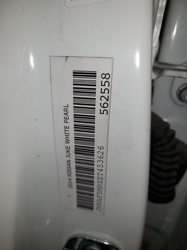 2014 Nissan Juke S VIN: 453626 Lot: 88375365