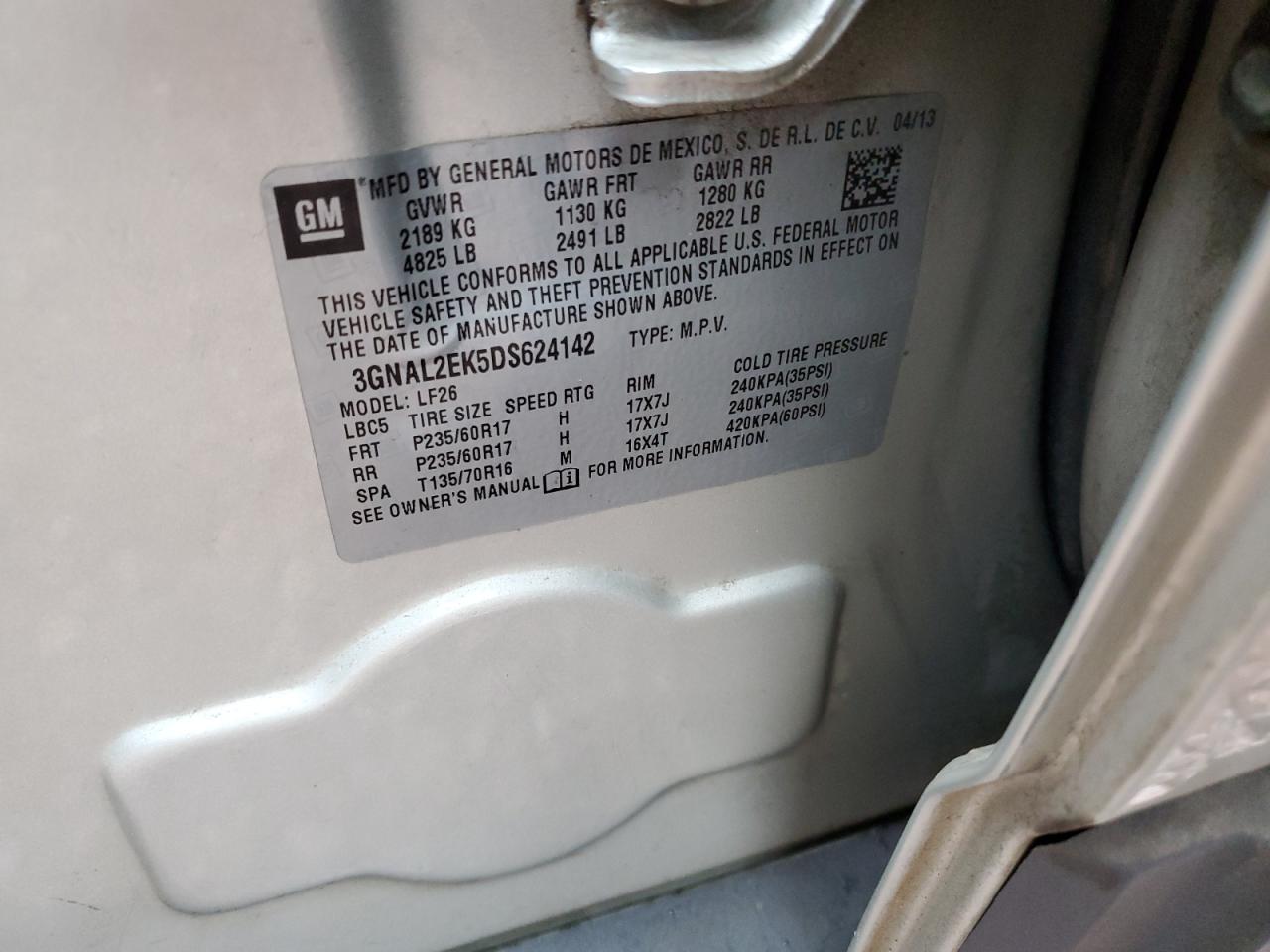 2013 Chevrolet Captiva - Image 13