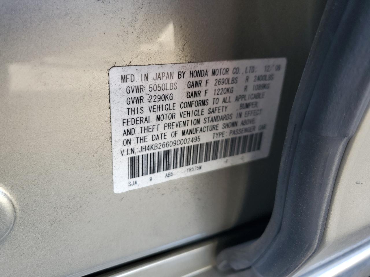 2009 Acura RL - Image 13