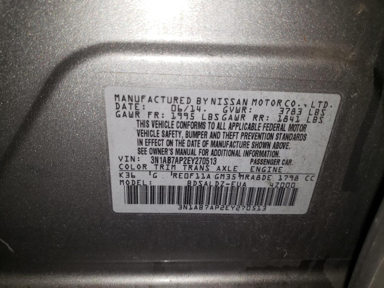2014 Nissan Sentra - Image 13