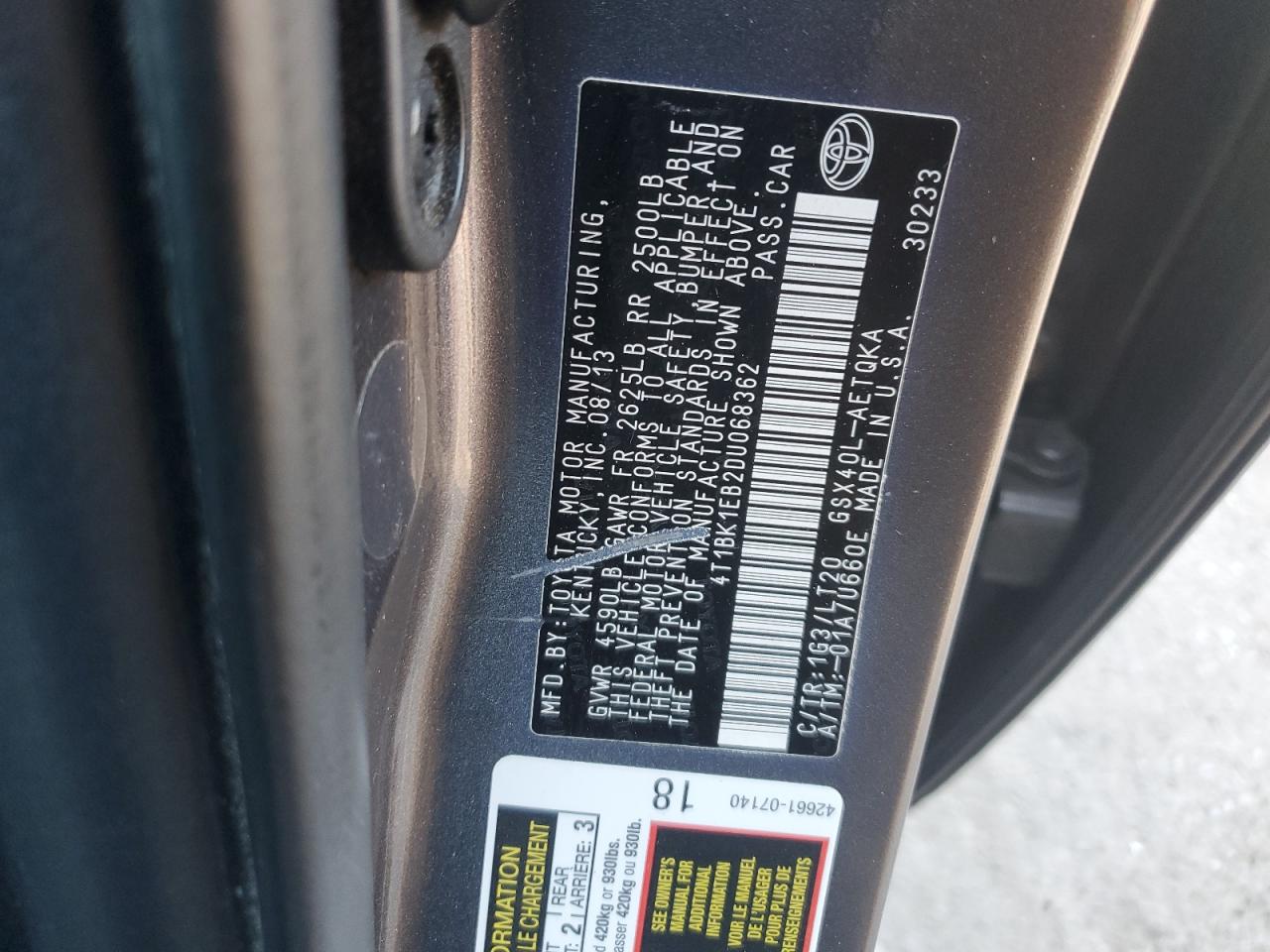 2013 Toyota Avalon - Image 12