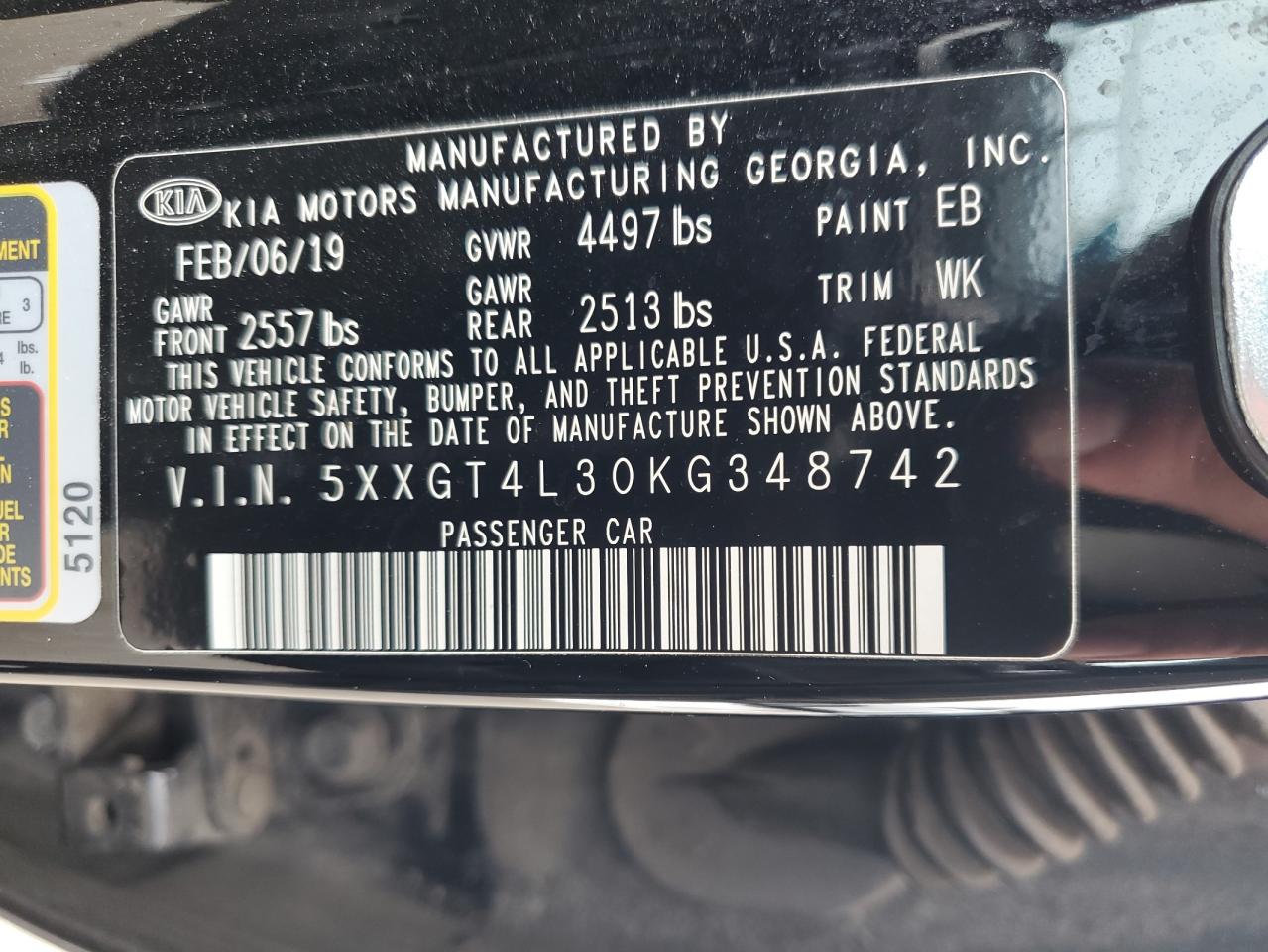 2019 Kia Optima - Image 14