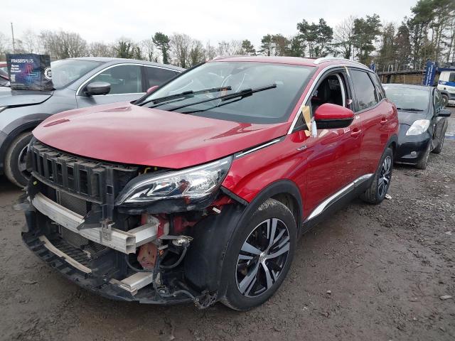 2019 PEUGEOT 3008 ALLUR for sale at Copart WOLVERHAMPTON