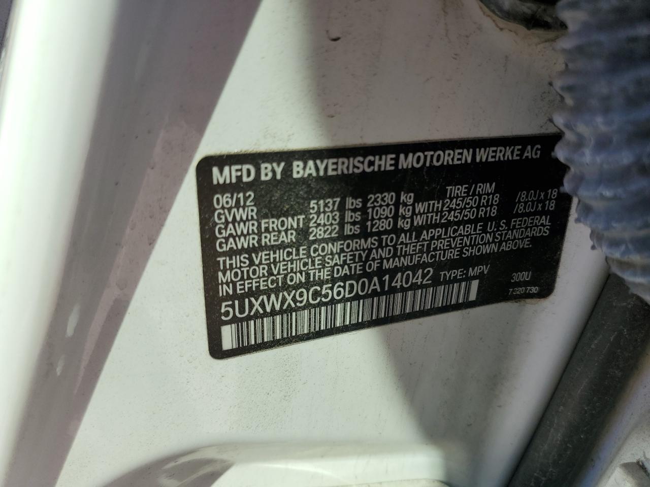 2013 BMW X3 - Image 12