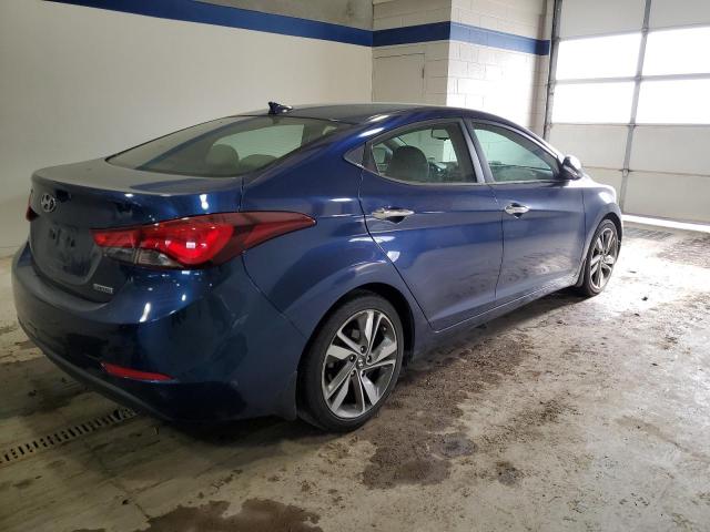 Sedans HYUNDAI ELANTRA 2016 Blue