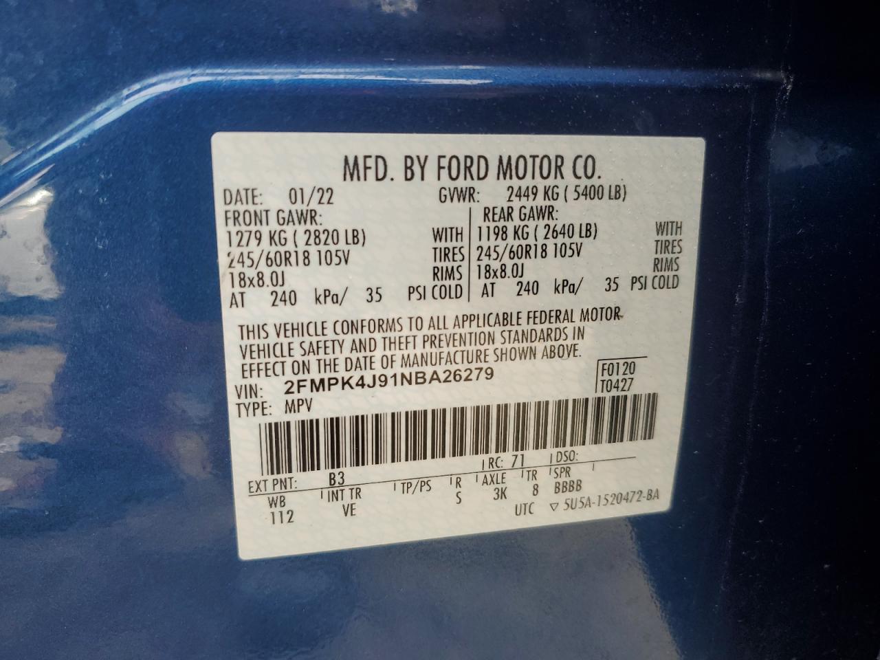 2022 Ford Edge - Image 13