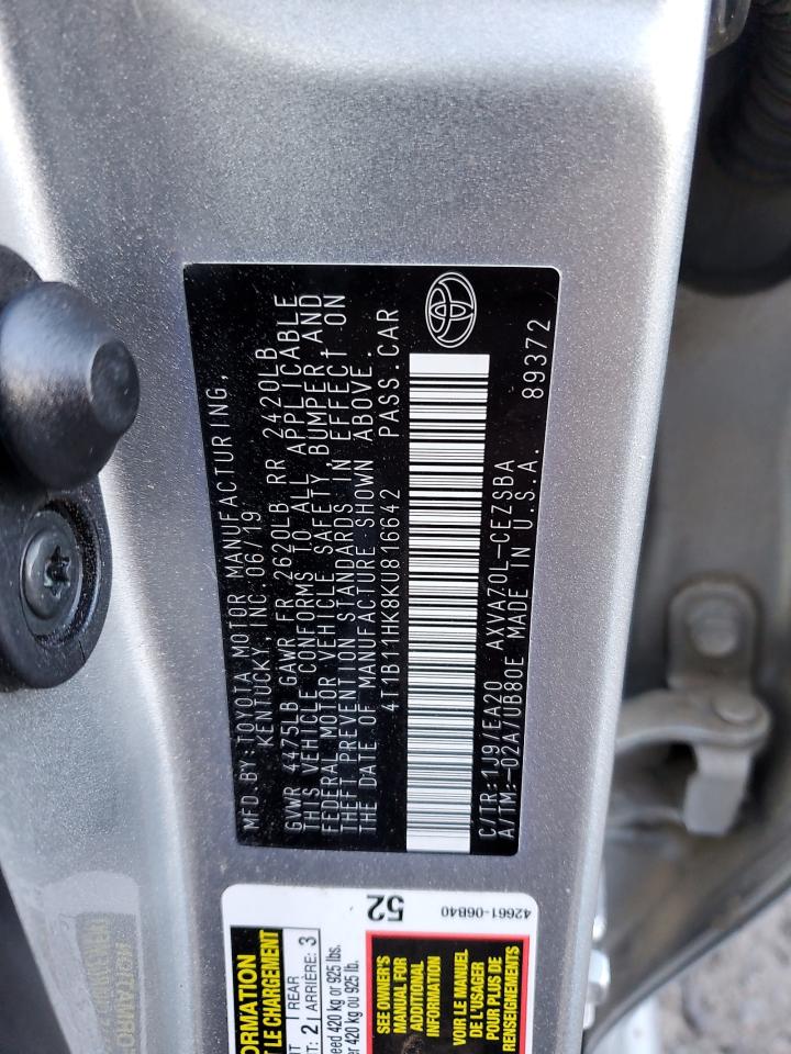 2019 Toyota Camry - Image 12