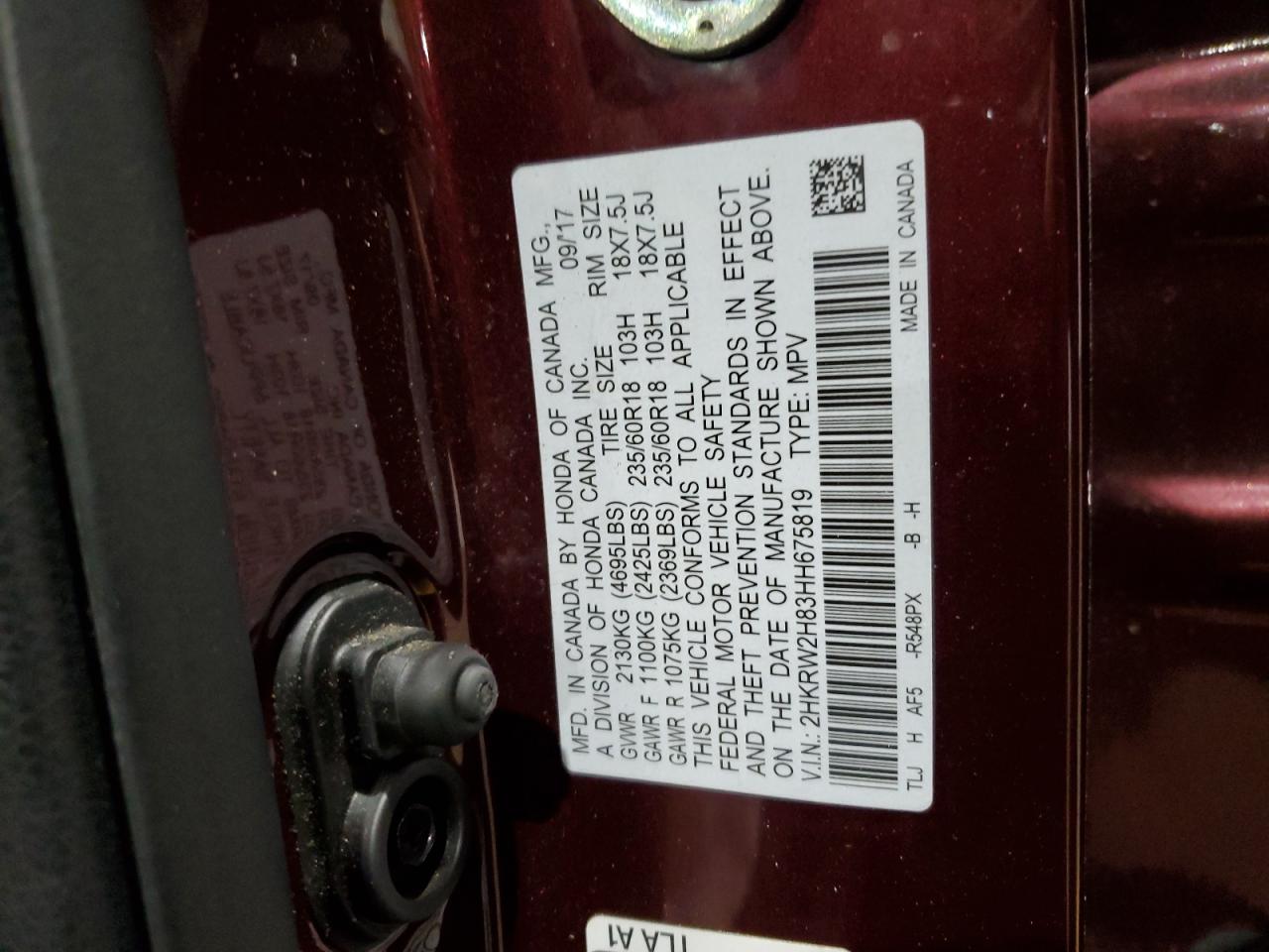 2017 Honda CR-V - Image 13