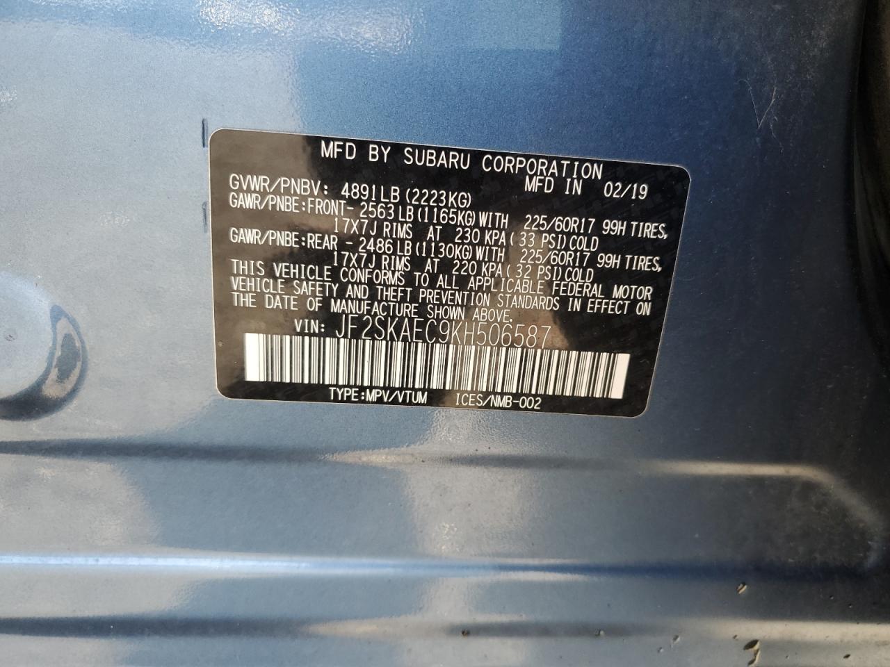 2019 Subaru Forester - Image 13