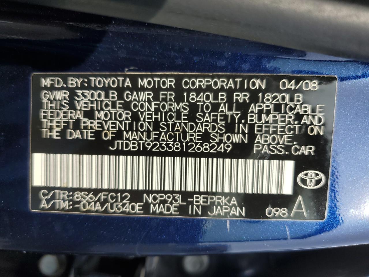 2008 Toyota Yaris - Image 12