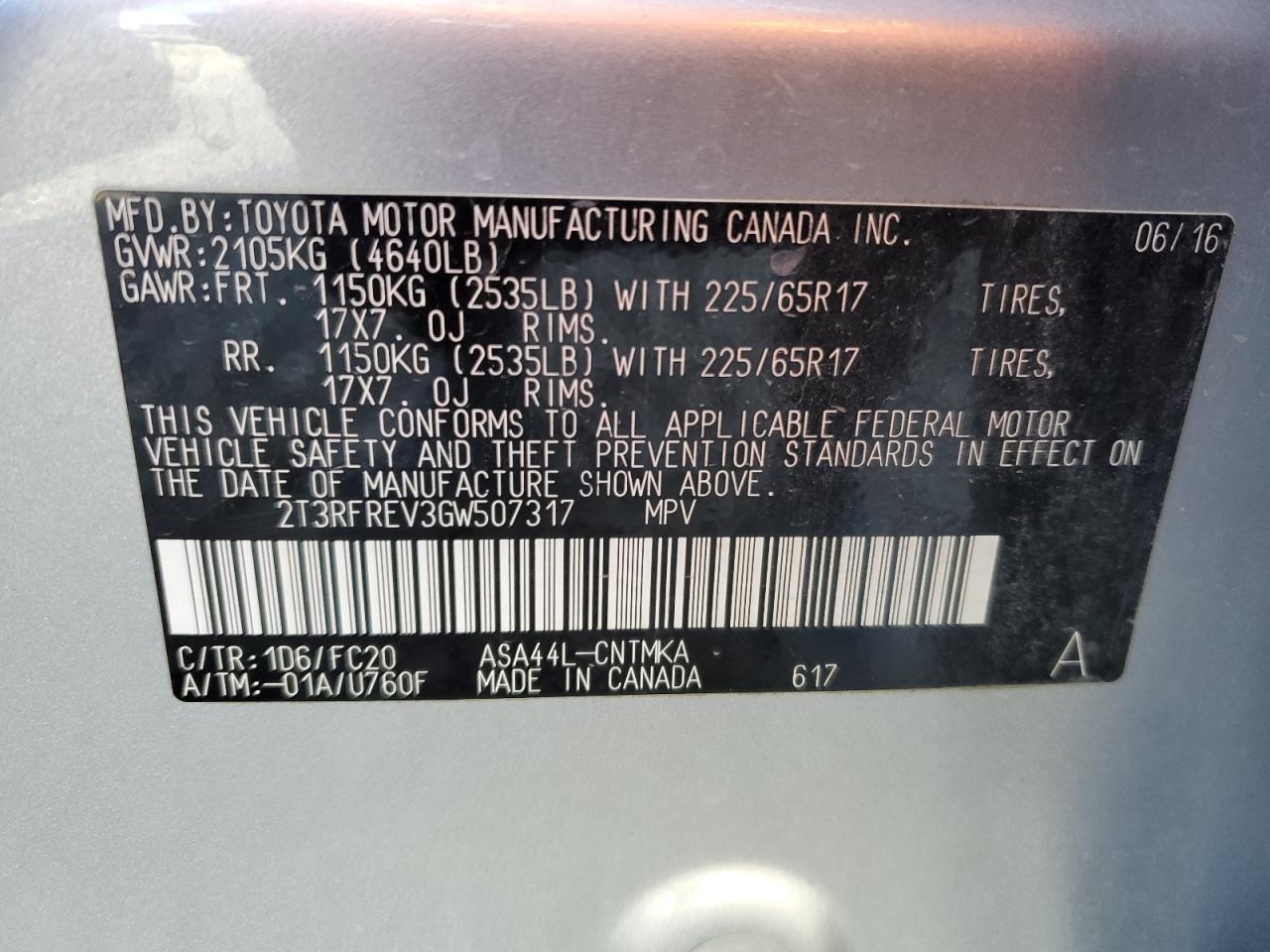 2016 Toyota RAV 4 - Image 13