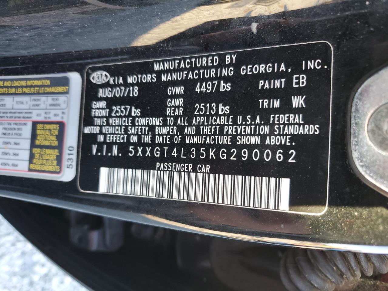 2019 Kia Optima - Image 12