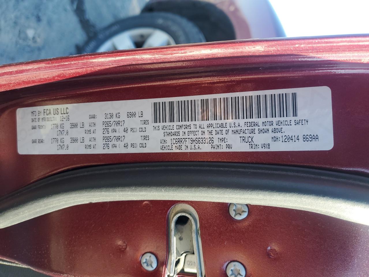 2017 RAM 1500 - Image 12