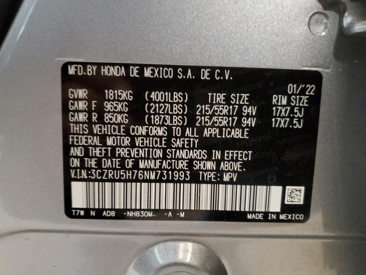 2022 Honda HR-V - Image 13
