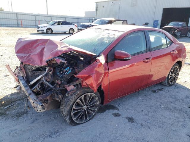  TOYOTA COROLLA 2015 Red