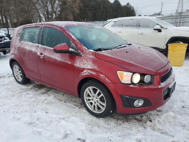  CHEVROLET SONIC 2013 Червоний