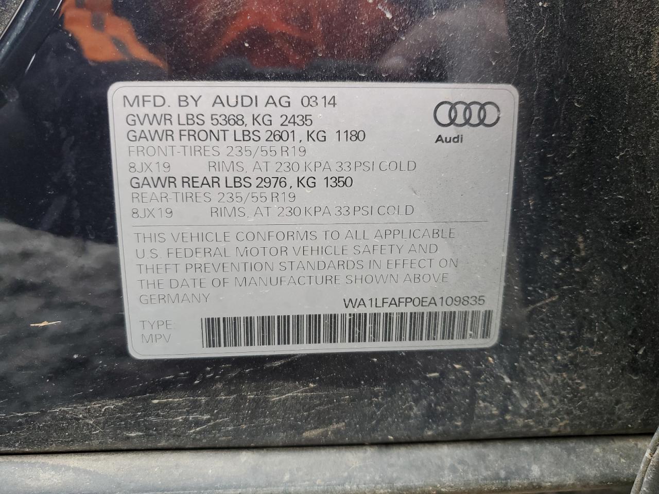 2014 Audi Q5 - Image 13
