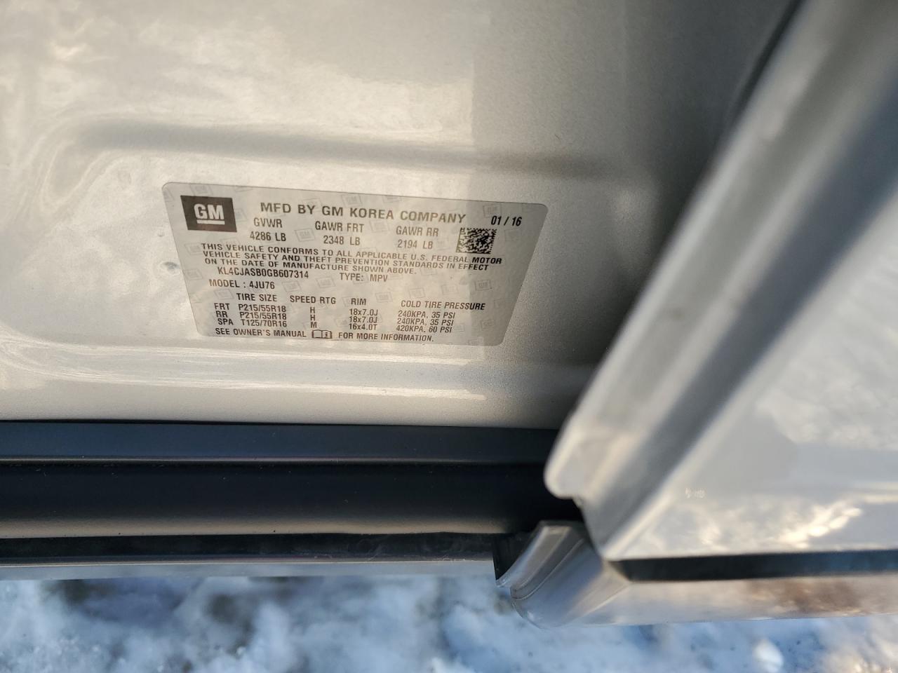 2016 Buick Encore - Image 13