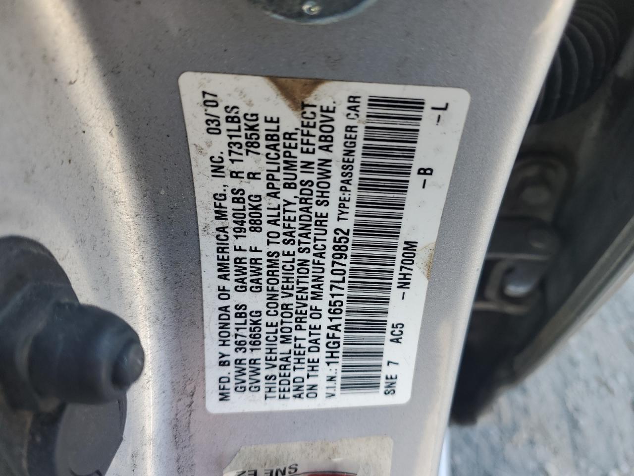 2007 Honda Civic - Image 12
