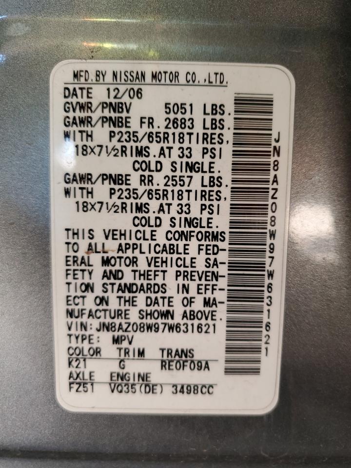 2007 Nissan Murano - Image 13