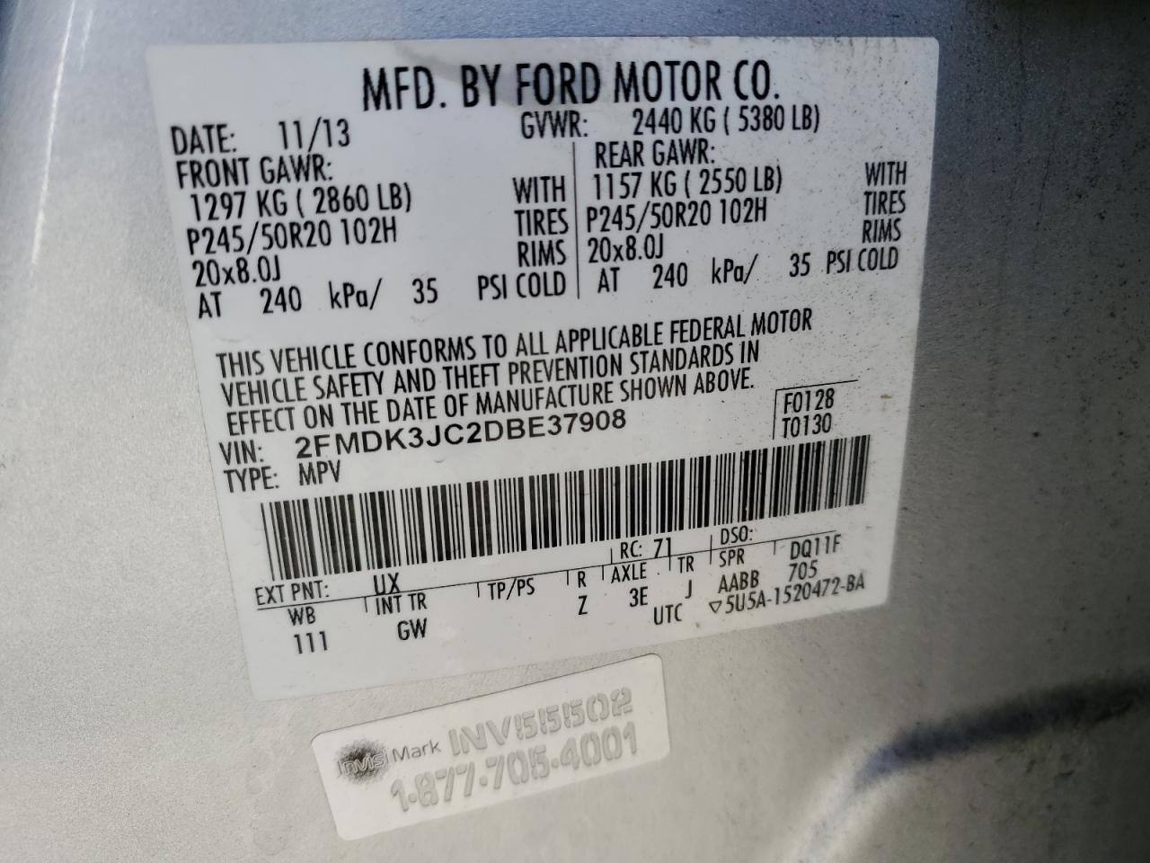 2013 Ford Edge - Image 14