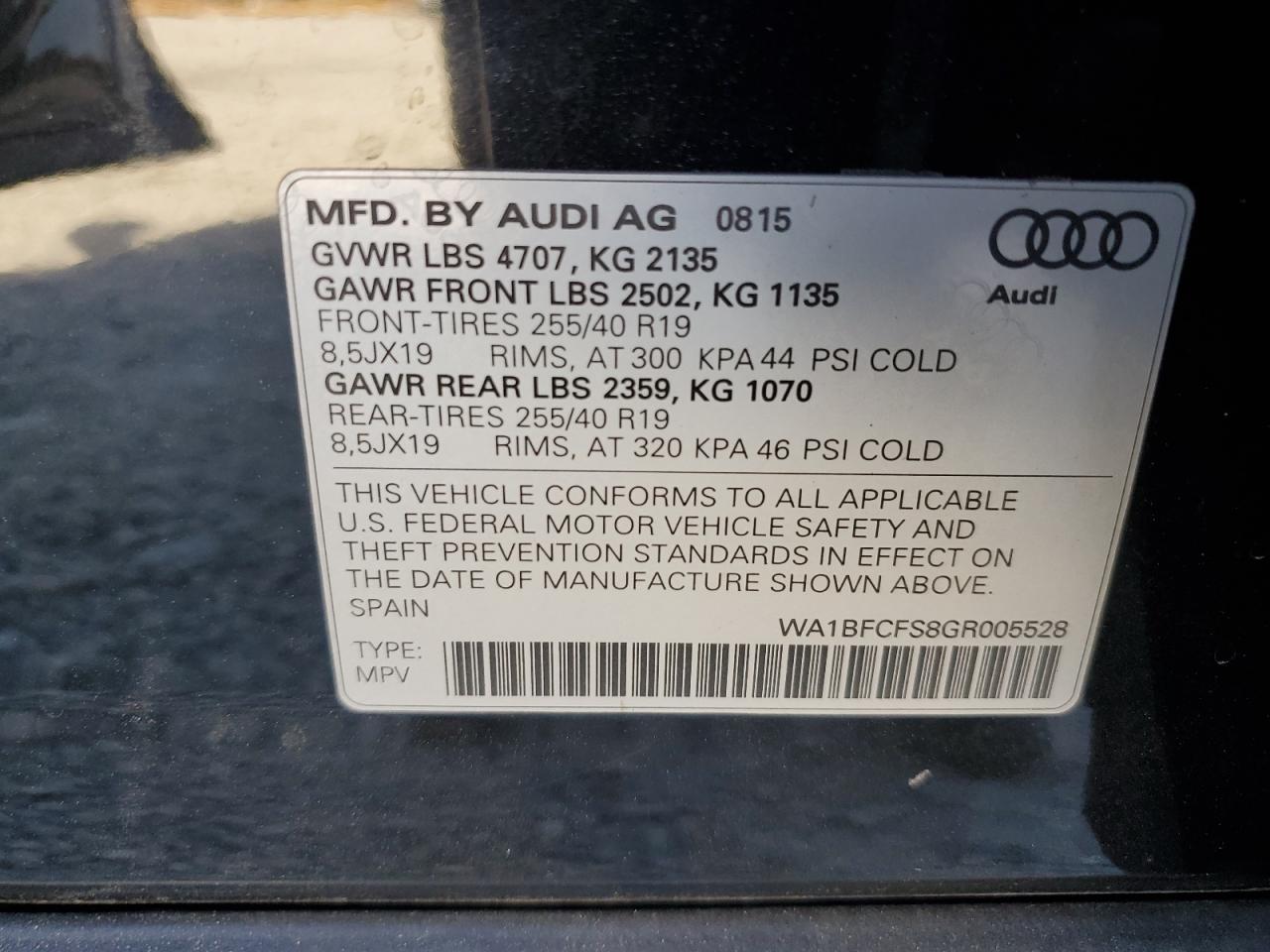 2016 Audi Q3 - Image 13