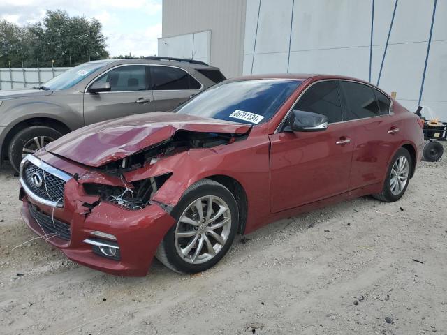  INFINITI Q50 2014 Burgundy