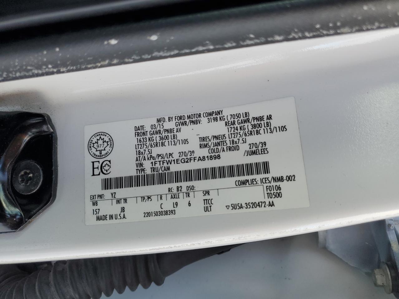 2015 Ford F-150 - Image 12