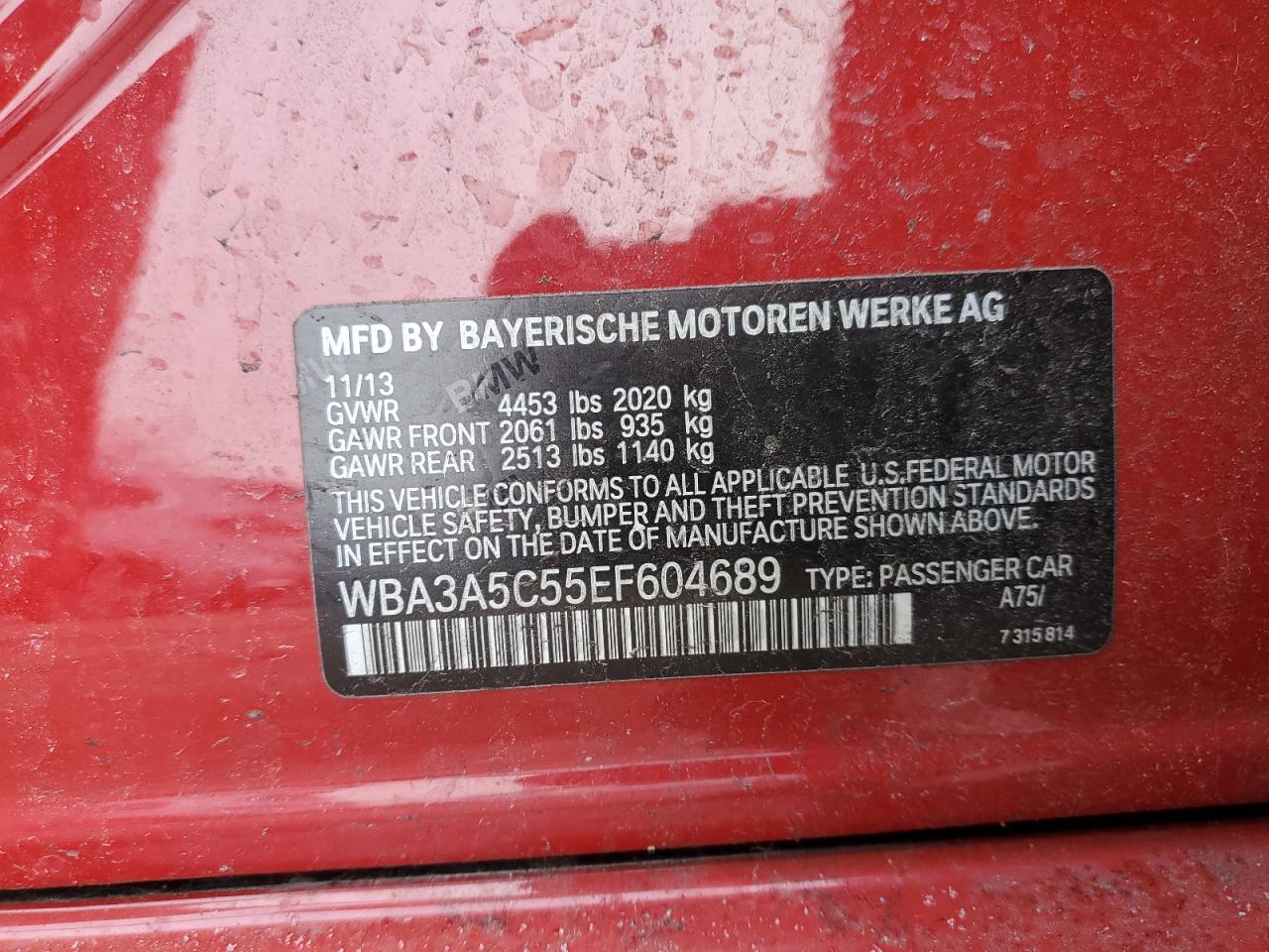 2014 BMW 3er - Image 12