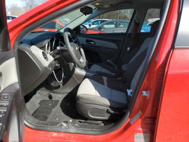 Sedans CHEVROLET CRUZE 2016 Red