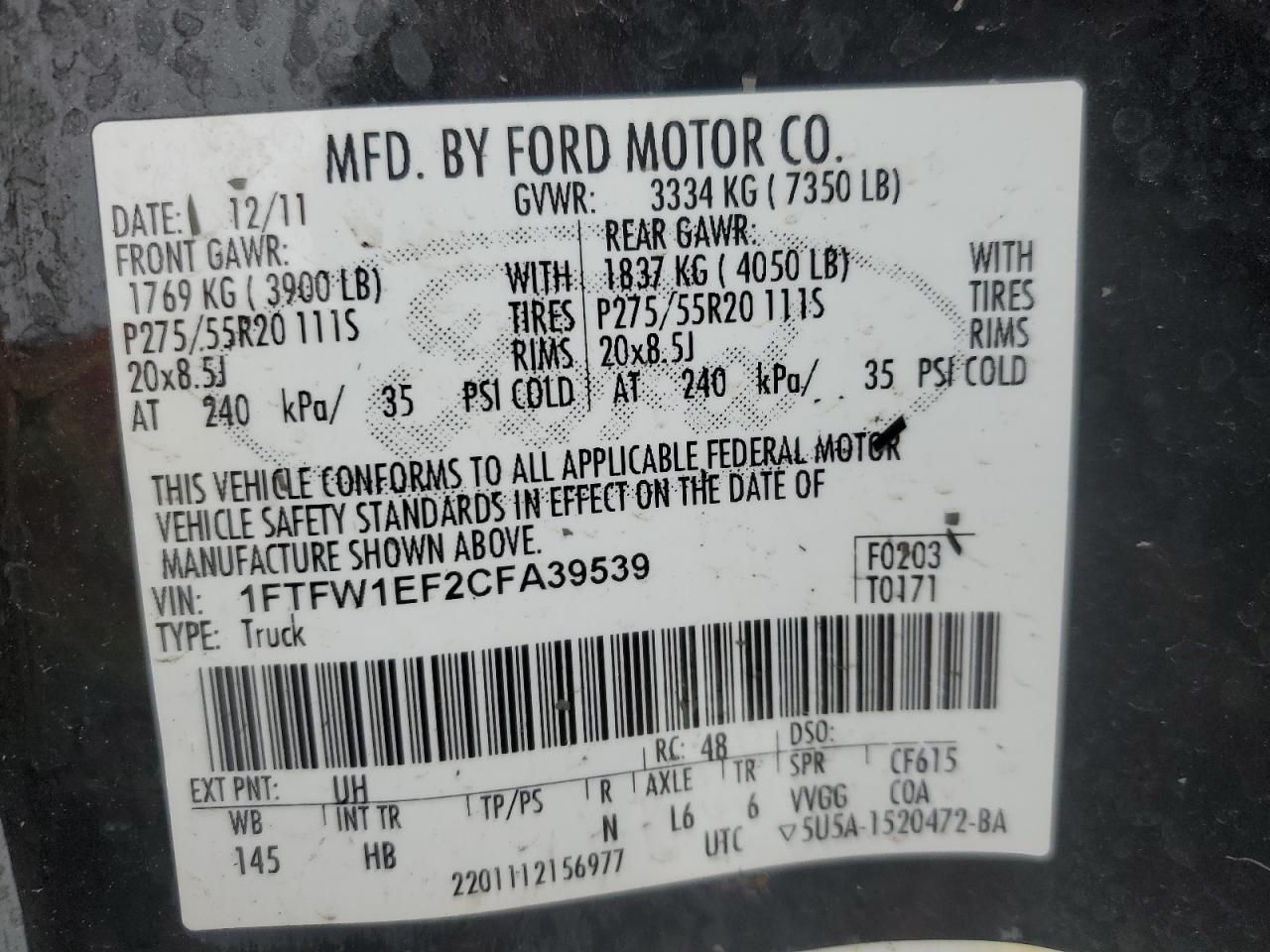 2012 Ford F-150 - Image 14