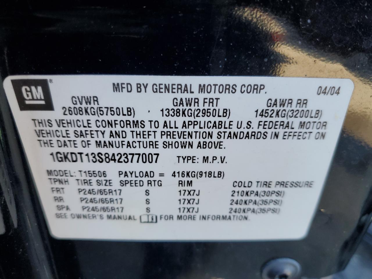 2004 GMC Envoy - Image 12