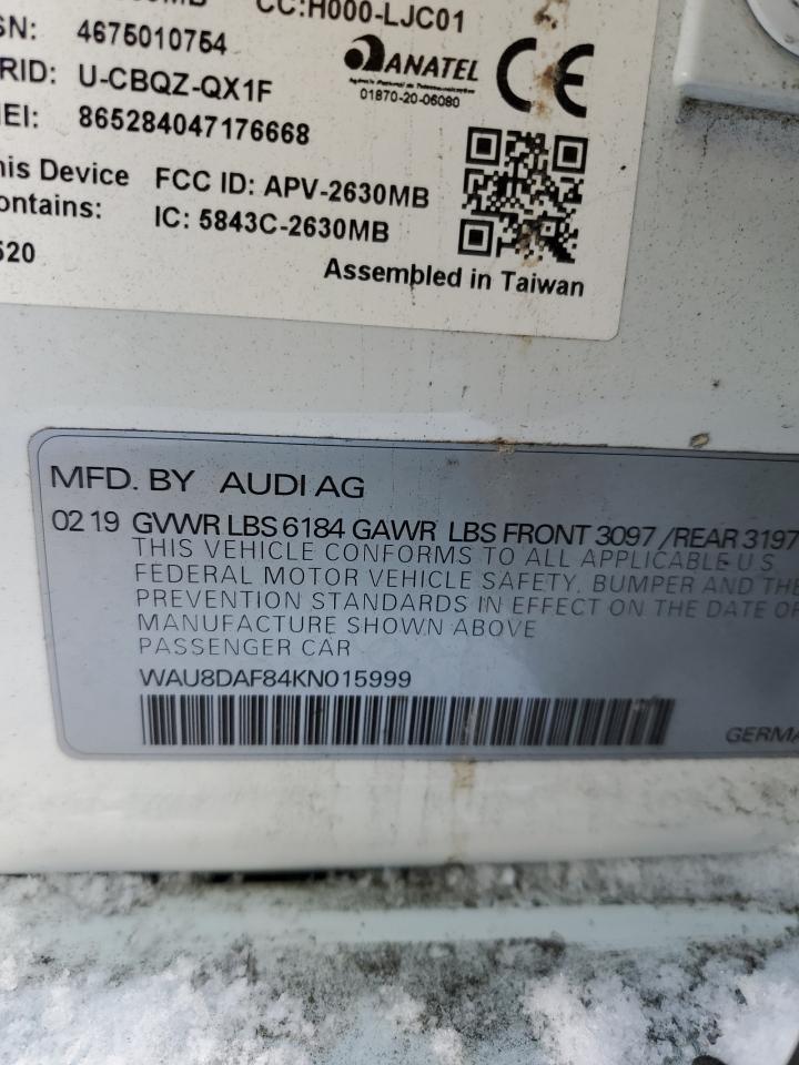 2019 Audi A8 - Image 13