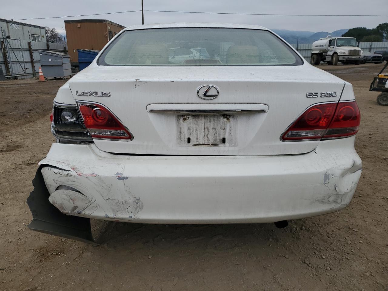 2005 Lexus Es 330 VIN: JTHBA30G055121334 Lot: 43207575