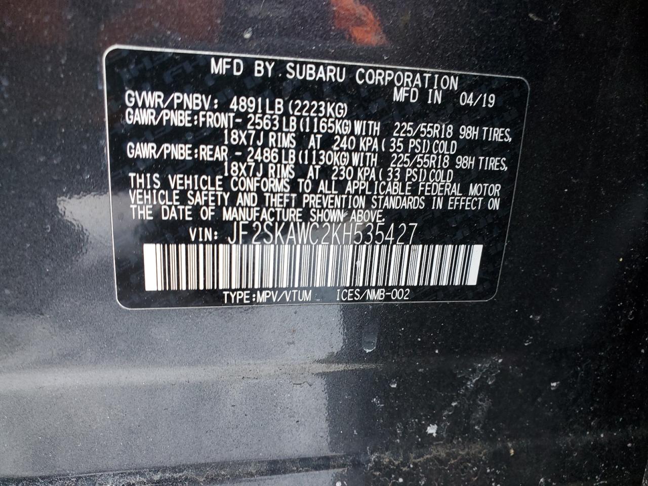 2019 Subaru Forester - Image 13