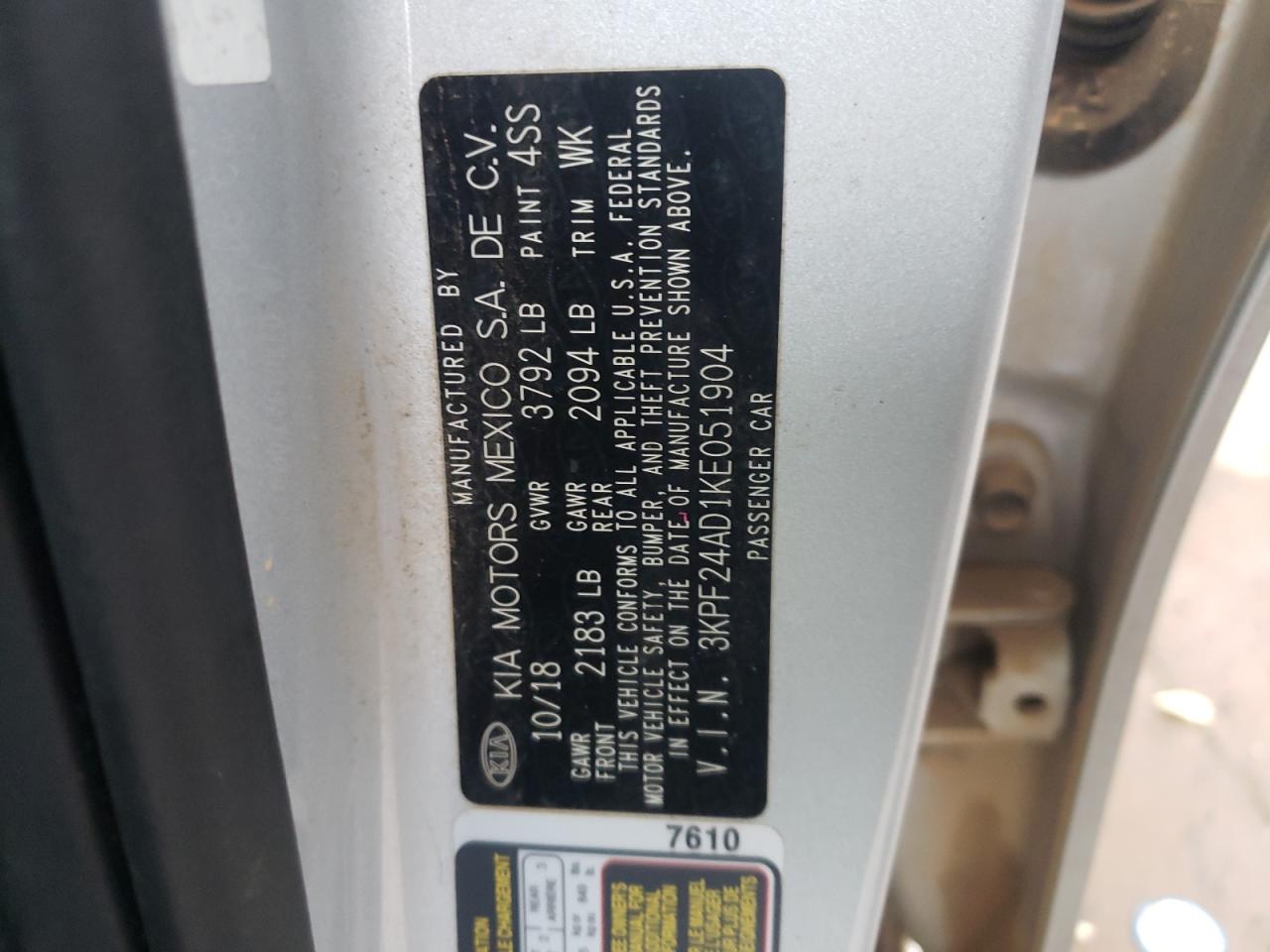 2019 Kia Forte - Image 12