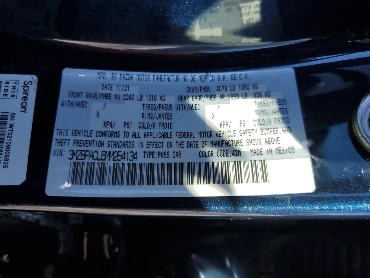 2021 Mazda 3 - Image 12